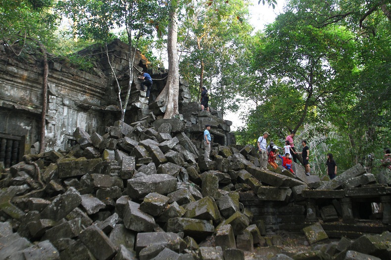 Cổng đền Beng Mealea sau bao thăng trầm lịch sử