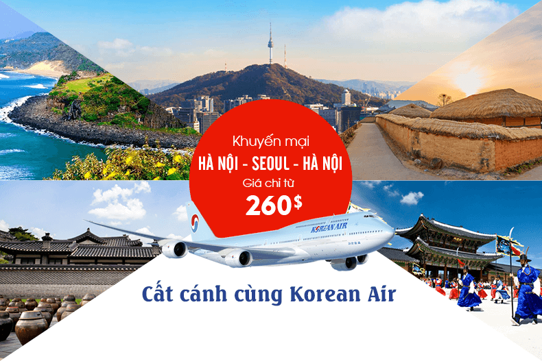 Khuyến mại đặc biệt từ Korean Air