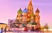 Chu du trời Tây cùng vé máy bay Đà Nẵng đi Moscow tháng 12