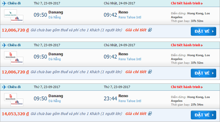 vé máy bay đi Nevada 1