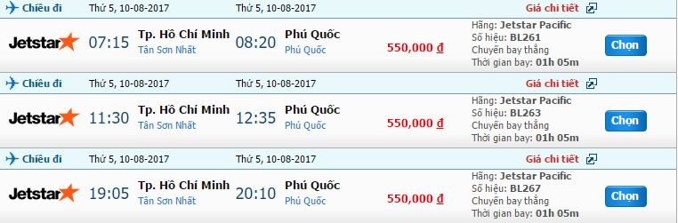 Vé máy bay giá rẻ Sài Gòn đi Phú Quốc 1
