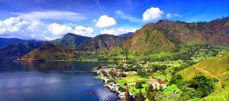 Hồ nước Toba tuyệt đẹp