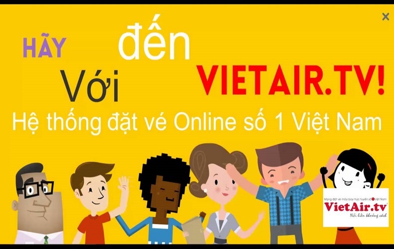 Vietair.com.vn-đại lý bán vé máy bay hàng đầu Việt Nam