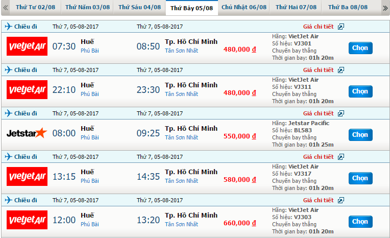 Vé máy bay Huế đi Phú Quốc giá rẻ trực tuyến 1