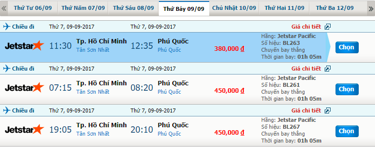 Vé máy bay Pacific Airlines Huế đi Phú Quốc 2