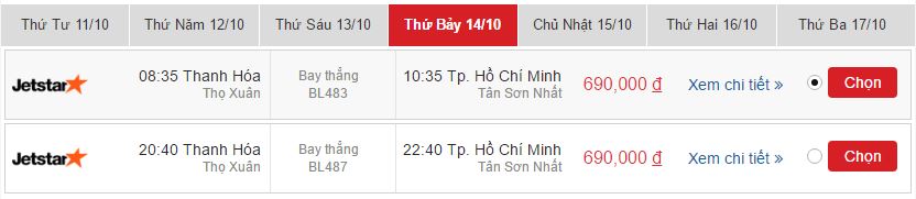 Vé máy bay Pacific Airlines Thanh Hóa đi Phú Quốc khứ hồi 2