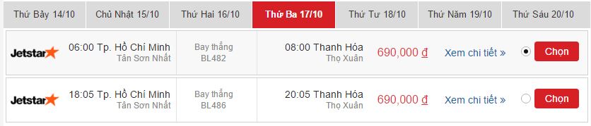 Vé máy bay Pacific Airlines Thanh Hóa đi Phú Quốc khứ hồi 5