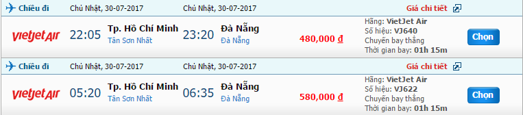 Vé máy bay Phú Quốc đi Đà Nẵng 2