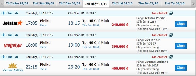 vé máy bay Pleiku đi Phú Quốc 1
