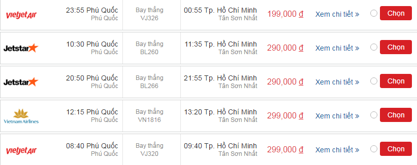 Vé máy bay giá rẻ Rạch Giá đi Phú Quốc khứ hồi 3