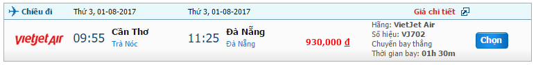 vé máy bay từ Cần Thơ đi Đà Nẵng khứ hồi 1