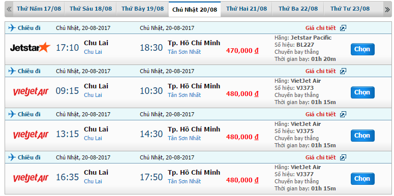 Vé máy bay từ Chu Lai đi Đà Nẵng 2