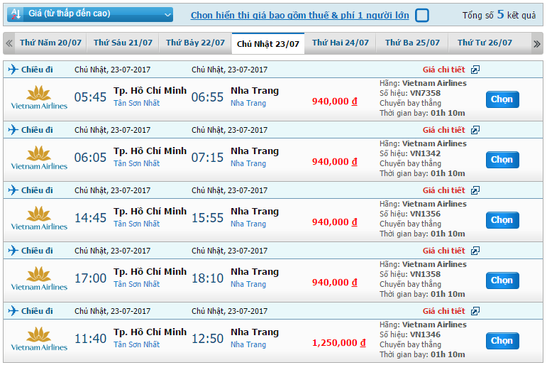 Vé máy bay từ Pleiku đi Nha Trang 3