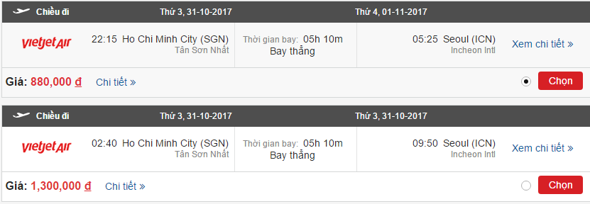 Nhanh tay săn ngay vé máy bay Vietjet Air đi Seoul giá rẻ 3