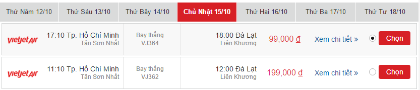 Vé máy bay Vietjet Air từ Đà Lạt đi Phú Quốc khứ hồi 5
