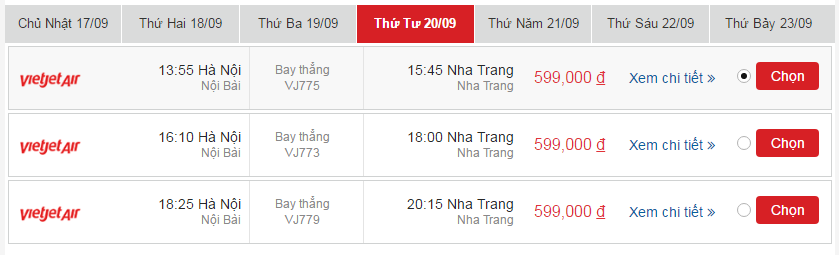 Du lịch cùng vé máy bay Vietjet Air từ Hà Nội đến Nha Trang khứ hồi tháng 9 1