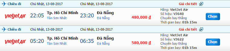 Vé máy bay Vietjet Hồ Chí Minh đi Đà Nẵng 3