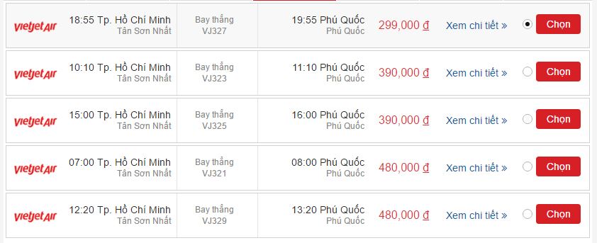 vé máy bay Vietjet Vinh đi Phú Quốc 3