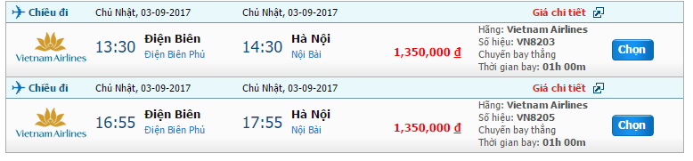 Vé máy bay Vietnam Airline từ Điện Biên đi Nha Trang 1
