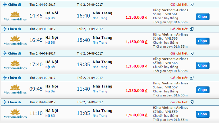 Vé máy bay Vietnam Airline từ Điện Biên đi Nha Trang 2