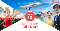 Tháng 12 tưng bừng vé tốt bay khắp nội địa