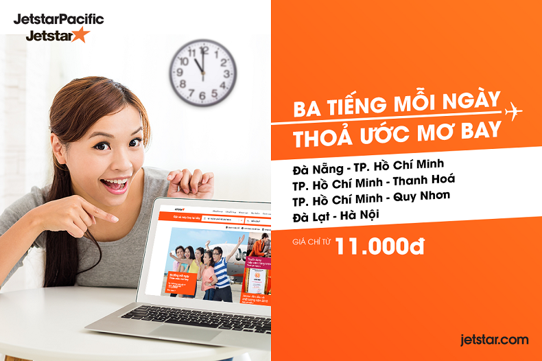 Jetstar.com cũng là một điểm đến uy tín cho bạn