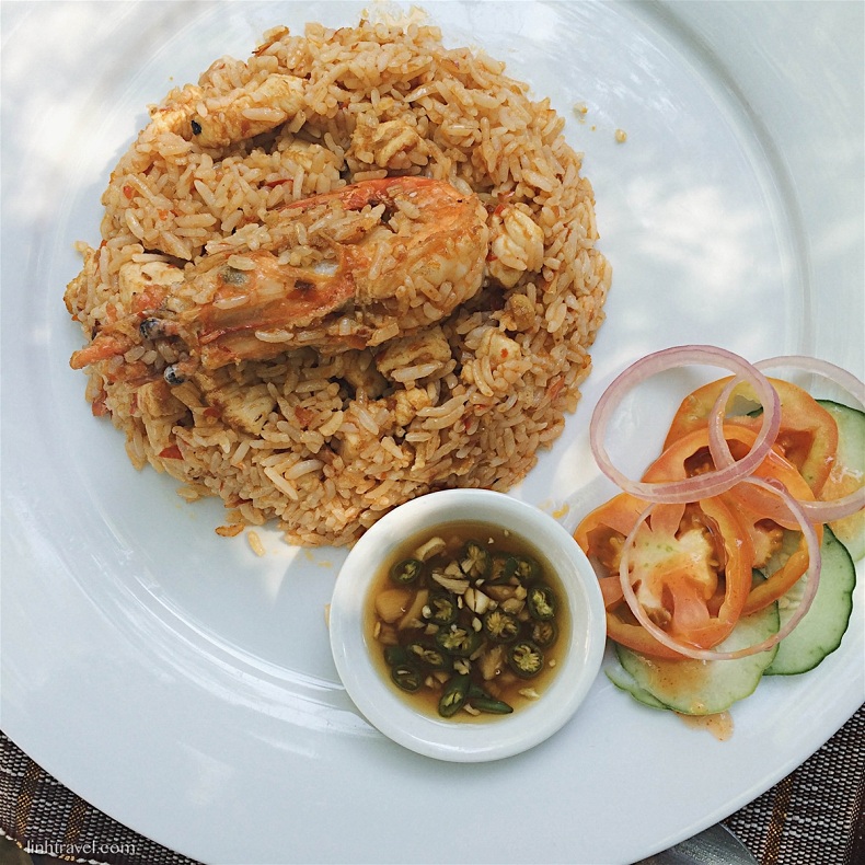 Món cơm chiên đặc trưng tại Bagan
