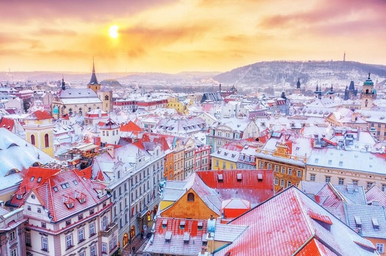 Trải nghiệm mùa đông tại Praha bạn đã thử?