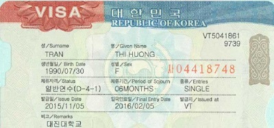 Hướng dẫn thủ tục xin visa du lịch Hàn Quốc năm 2023