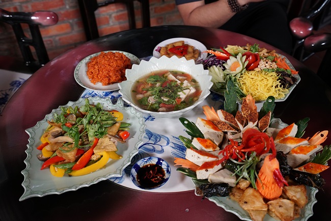 Cơm chay - đặc sản Huế