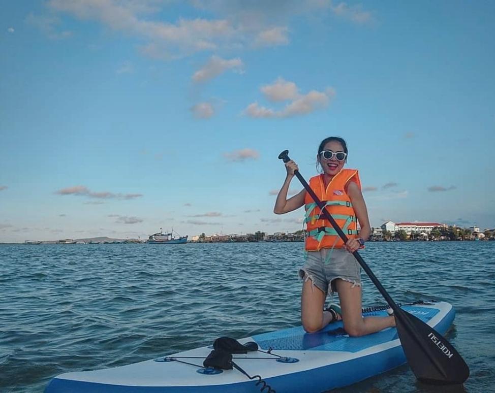 chèo thuyền Kayak Đảo Thạnh An