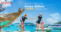 아시아나 항공 큰 세일 하노이- 서울 노선 240USD/ 왈복