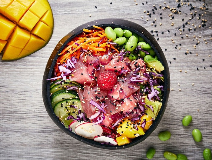 Poke - vé máy bay đi Honolulu