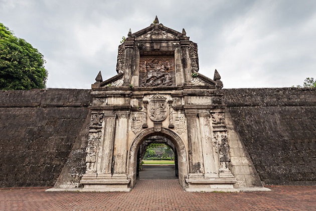 Khu Intramuros - vé máy bay đi Manila