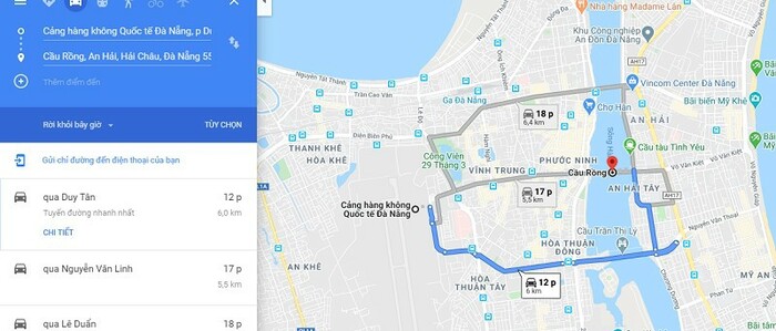 cách di chuyển từ sân bay Đà Nẵng về trung tâm - vé máy bay Hồ Chí Minh đi Đà Nẵng