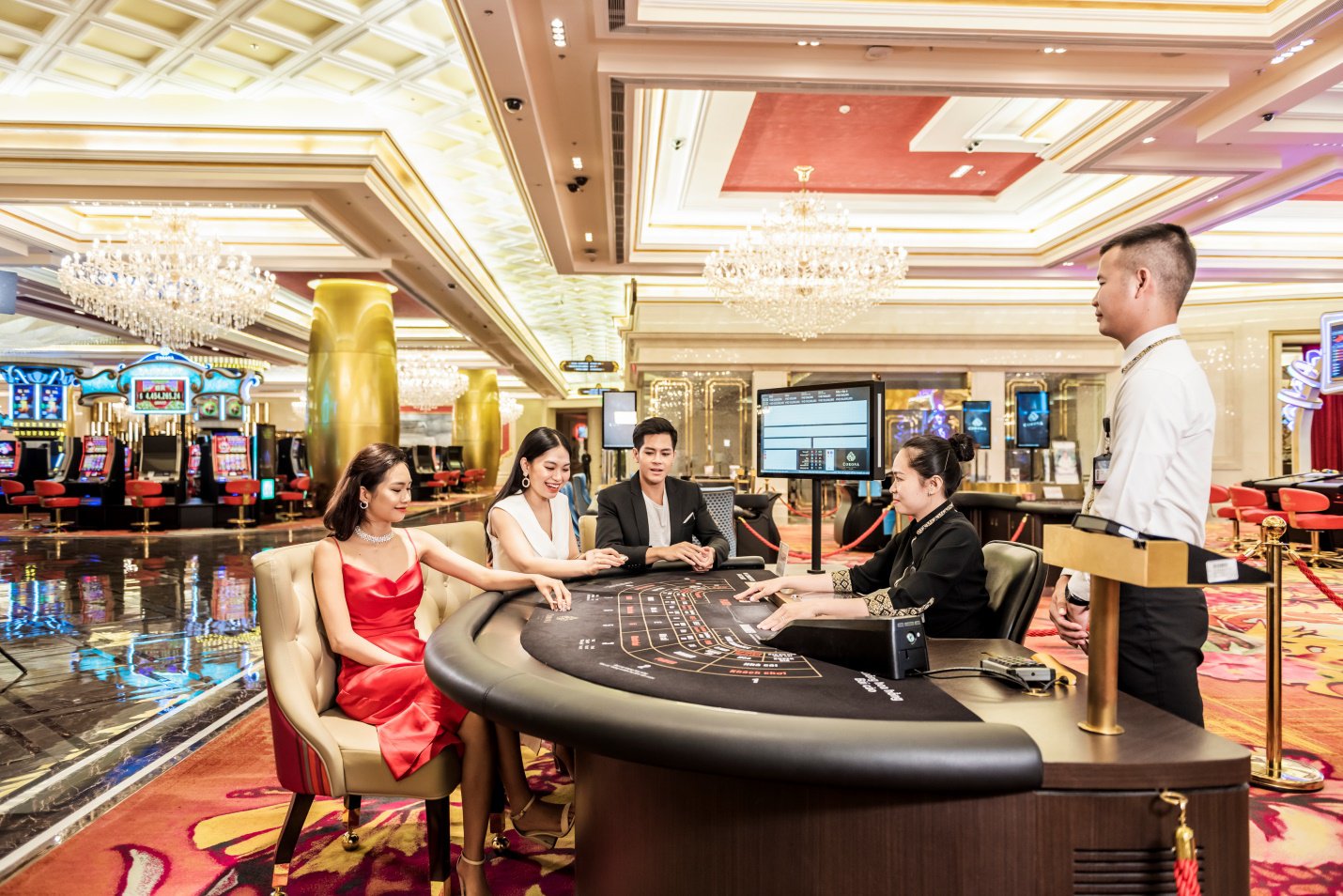 Giải trí ở Corona Casino Vinpearl Phú Quốc