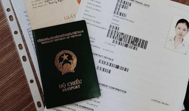 hồ sơ xin visa Trung Quốc
