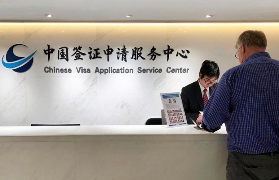 nơi nộp hồ sơ xin visa Trung Quốc