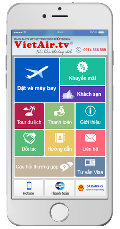 Hướng dẫn cài đặt và sử dụng App đặt vé trên IOS
