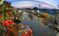 3 khu chợ nổi “hút” khách nhất ở Bangkok