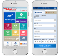 Cách đặt vé máy bay nội địa trên điện thoại