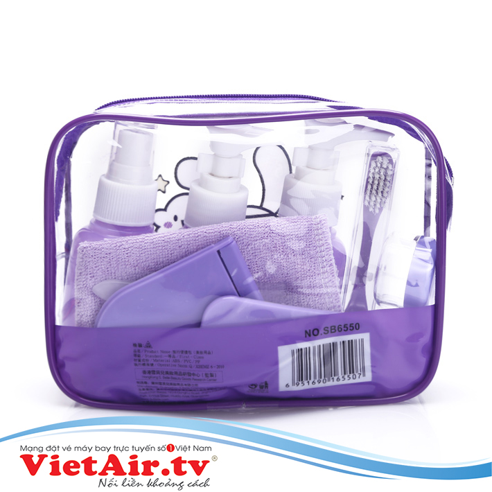 Túi nhựa trong suốt đựng mỹ phẩm